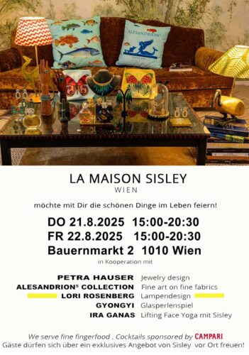 einladung maison sisley